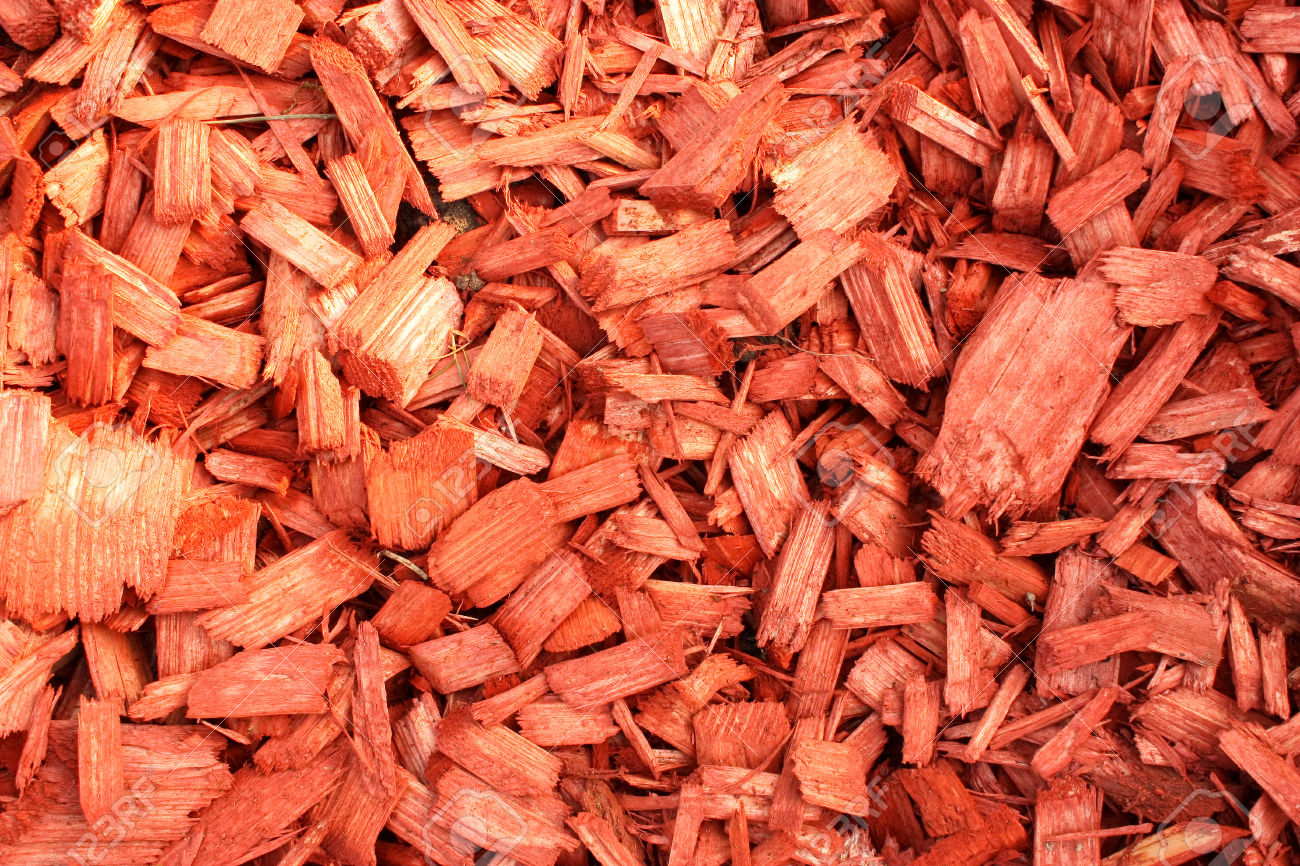 33805058-Les-copeaux-de-bois-ou-paillis-pour-le-jardin-Banque-d'images