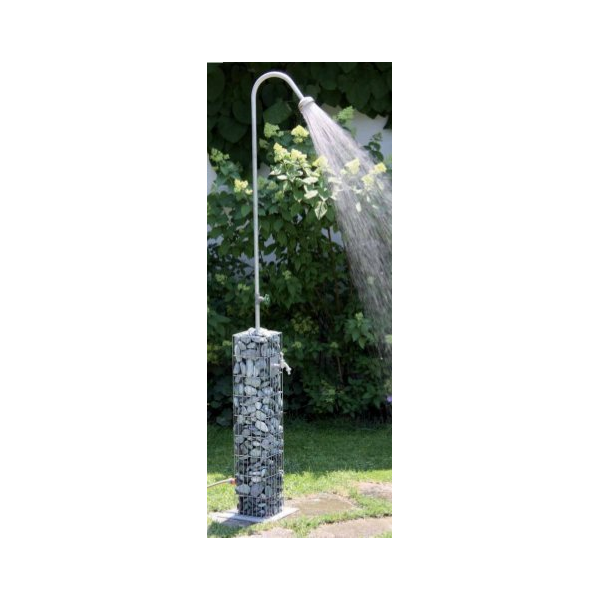 colonne-gabion-avec-douche